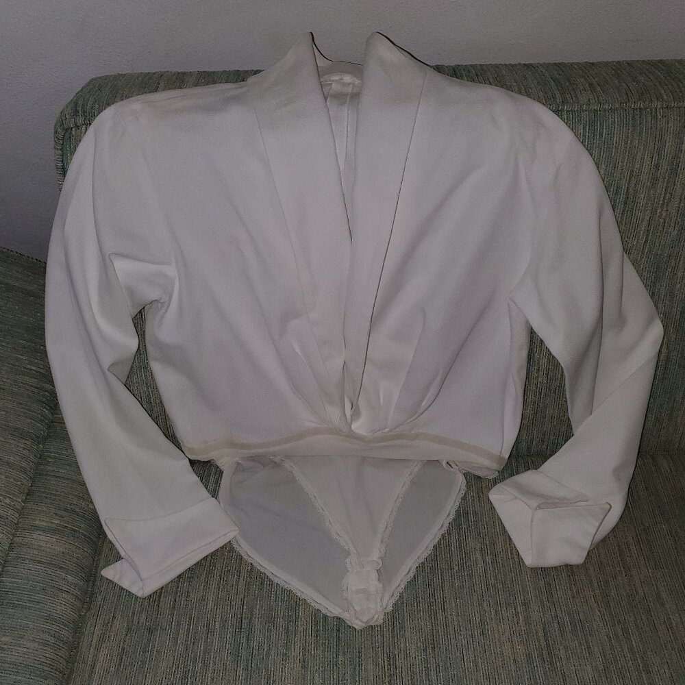 VINTAGE DONNA KAREN BLOUSE BODY SUIT